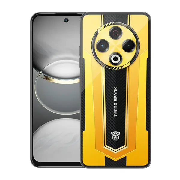 Celular TECNO MOBILE TECNO SPARK 30 BUMBLEBEE 256 GB 8 GB RAM Amarillo